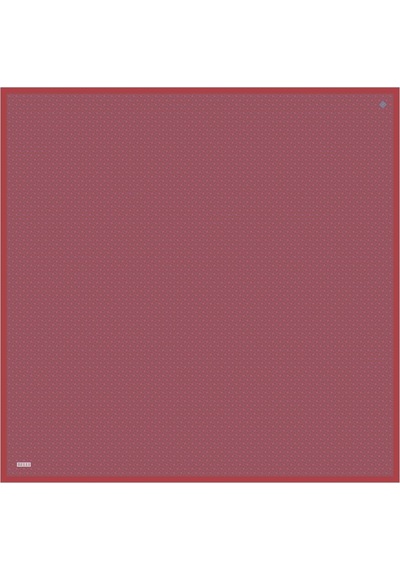 Belli Twill İpek Eşarp Kırmızı, Pembe, Füme Çok Renkli