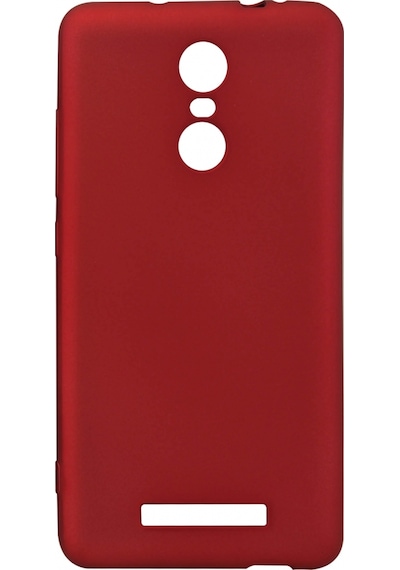 Nettech Xiaomi Redmi Note 3 Uyumlu Suide Arka Koruma Kılıf - Bordo Bordo