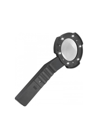 Premium -7 Led Okuma Büyüteç Th-600557 Aydınlatma,fener,pusula,4x Pratik Mercek