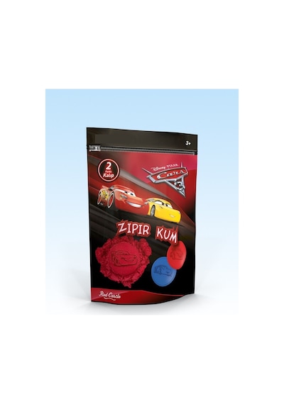 Disney Cars 3 Zıpır Kum Turuncu 500 G-Red Castle Zkp250-04
