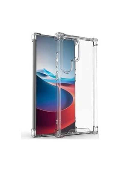 Galaxy S24 Ultra Kapak Şeffaf Airbag Antishock Köşe Korumalı Silikon Kılıf 50 x 22