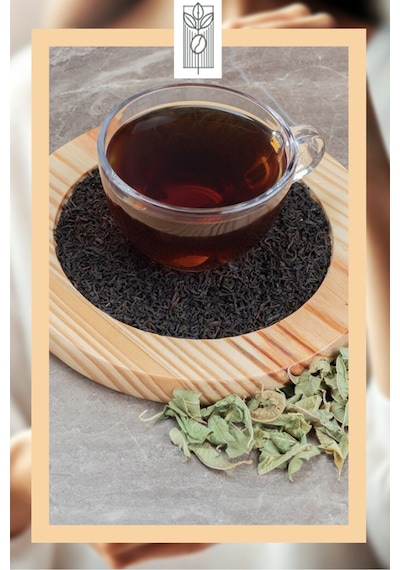 Premium Menthol Lapsang Souchong Black Tea 100g, Mentol Aromalı Lapsang Souchong Siyah Çay