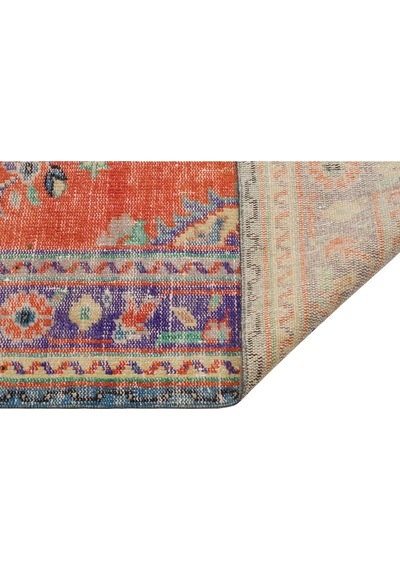 Özel Vıntage Eskıtme El Dokuma Halı 165 X 250 Cm 9665