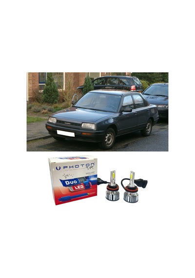 Daihatsu Applause Led Xenon Uzun + Kısa Far Ampulü H4 Duo Yeni Seri Beyaz