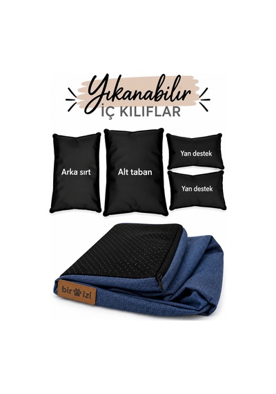Kedi Ve Köpek Koltuğu Tamamen Fermuarlı Çıkarılabilir İç Minder Boncuk Elyaf Kaydırmaz Taban Kedi Ve Köpek Yatağı Lacivert 1716710570 Kedi Ve Köpek Koltuğu Tamamen Fermuarlı Çıkarılabilir İç Minder Boncuk Elyaf Kaydırmaz Taban Kedi Ve Köpek Yatağı Lacivert 1716710570