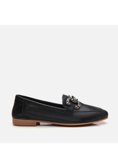 Hotiç Hakiki Deri Siyah Kadın Loafer 01ayh306730a100 Siyah-black Siyah
