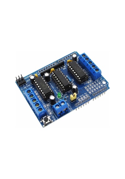 Arduino L293d Motor Sürücü Shield Alt Kart Dc 36v 0.6a 4x Dc Motor 2x Step Motor 2x Servo Motor Uno