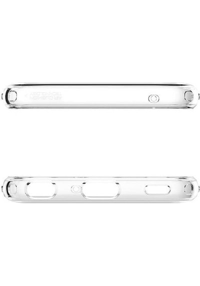 Spigen G8 Thinq İle Uyumlu Kılıf Liquid Crystal Crystal Clear Şeffaf