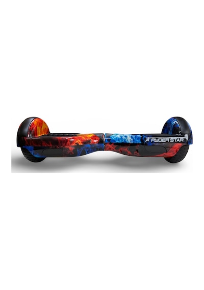 Elektrikli Kaykay Hoverboard Bluetooth Hoparlörlü RS-S5 Bicolor Flame Grafiti