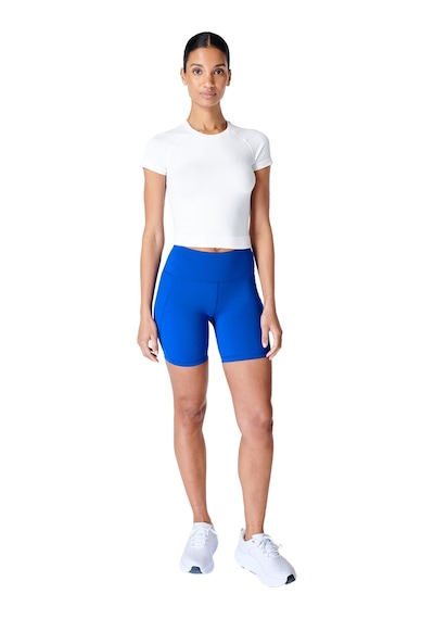 Sweaty Betty Sweaty Betty Athlete Crop Seamless Workout Kadın Koşu Tank Top 103 Beyaz
