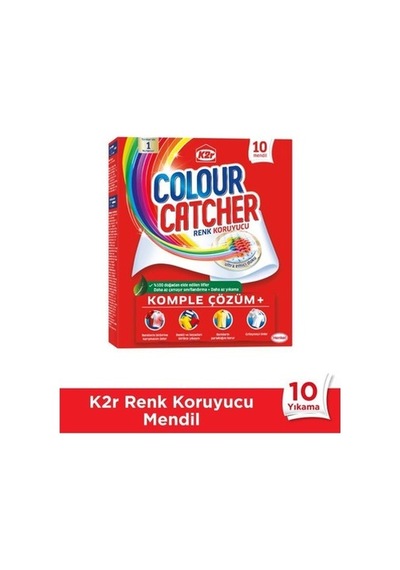 10'lu X 3 Renk Koruyucu Mendil İle Çamaşır Koruma