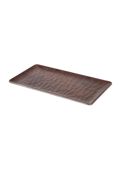 Mudo Home Wood Touch Dikdörtgen Sunum 32cm Kahverengi