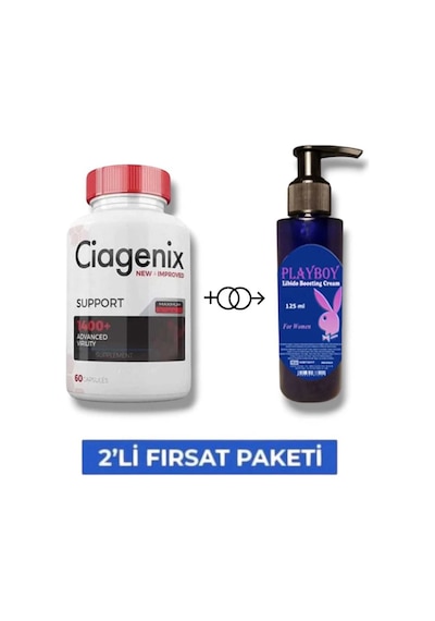 Ciagenix Erkek Özel Ürün 60lı Destekleyici Mucizevi Kadın Krem 125 Ml