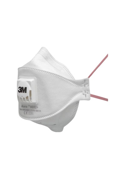 3m Aura Partikül Solunum Maskesi Ffp3 Valfli 9332+
