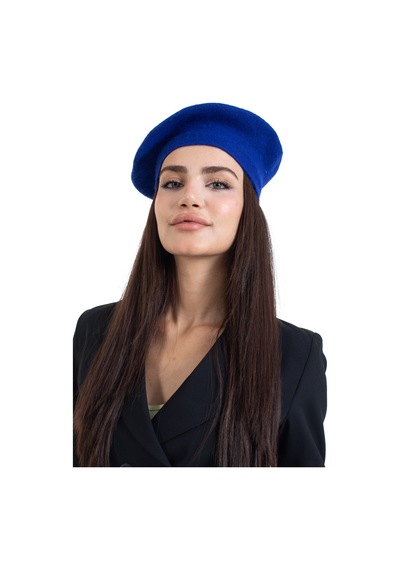 Ladycolor Fransız Keçe Bere Ressam Lacivert