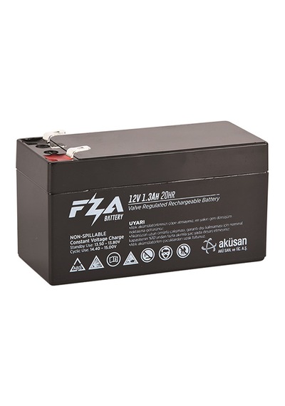 Fza 12 V 1,3 Ah Agm Kuru Bakmsız Akü