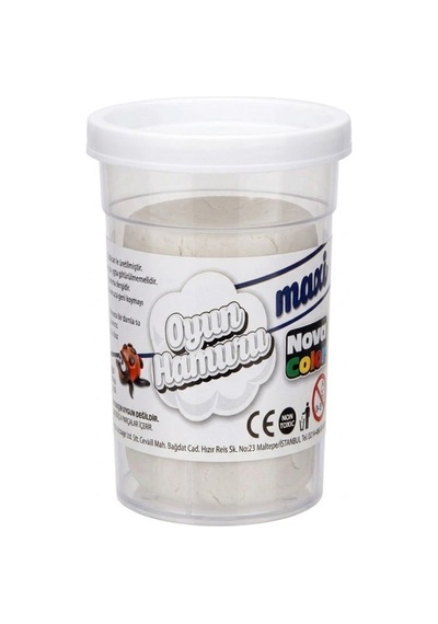 Nova Color Oyun Hamuru 100gr Beyaz - 2 Adet Çok  Renkli