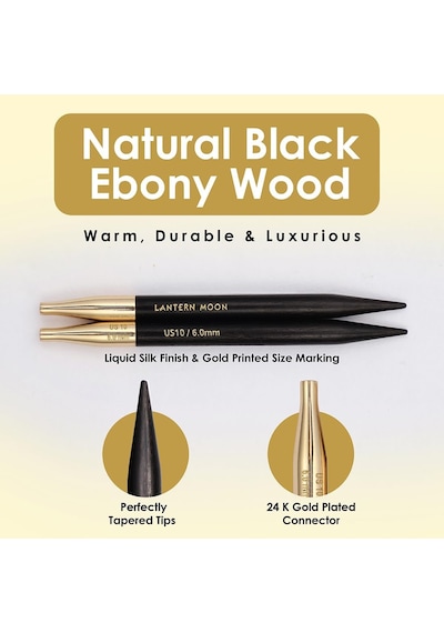Lantern Moon Interchangeable Needle Set 5"-legacy Sizes 3/3.25mm To 8/5mm -lm350302