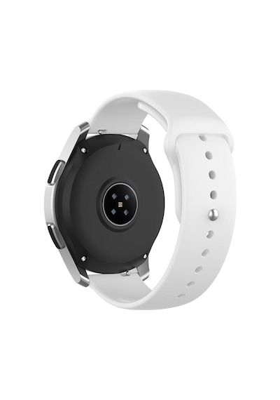 Huawei Watch Buds/watch 4/4 Pro İle Uyumlu Yumuşak Silikon Spor Kayış, 22mm, Beyaz