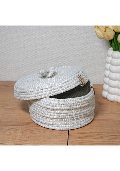 Zengin Design Home Zengin Supla Ekmek Sepeti Beyaz