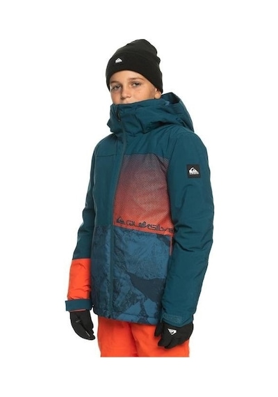 Quiksilver Çocuk Snowboard Ceketi Majolıca Blue Petrol