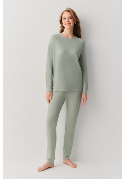 Suwen Lia Sport Pijama Takımı Sh26242660s298 SU YEŞİLİ