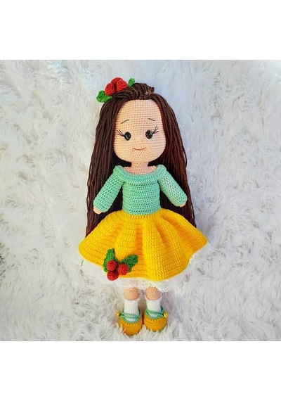 Amigurumi Organik Oyuncak Bebek 26