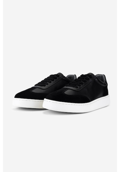 Valmenti Erkek Hakiki Deri Siyah Sneakers & Spor Ayakkabı 04 4407 Erk Ayk Y26 Sıyah Kmbn