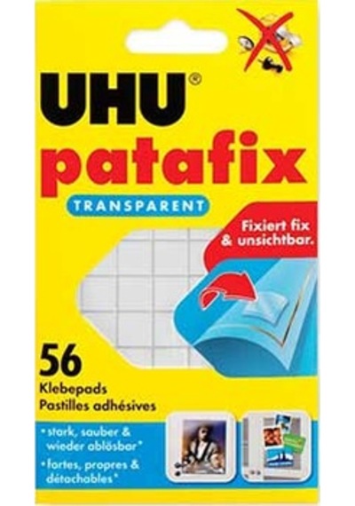 Uhu Patafix Transparent Şeffaf Hamur Yapıştırıcı