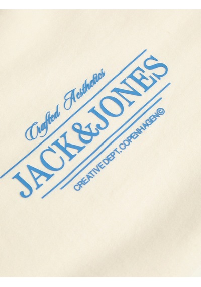 Jack & Jones Jorcassıs Mınımal Tee Ss Crew Neck Sari