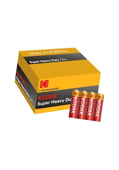 Kodak Aa Pil Super Heavy Duty Çinko Karbon Kalem Pil 60 Evimdeyokyok