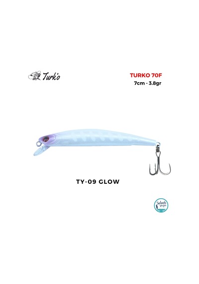 Turko 70mm 3.8gr Maket Balık Ty-09 Glow
