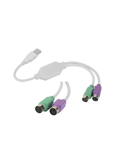 Usb To Ps2 Klavye Mouse Çevirici Dönüştürücü Klavye Adaptör