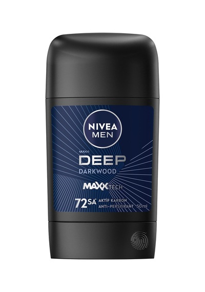 Nıvea Men Erkek Stick Deodorant Deep Dimension 50 Ml - 4 Adet Tarı