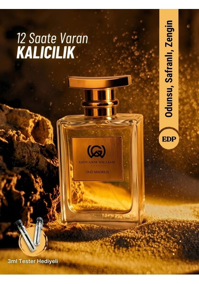 Tr Oud Magnus Erkek Parfüm Kışlık For Edp Oud, Safran, Misk, Odunsu Extra Kalıcı Etkileyici Greatness Class Amber