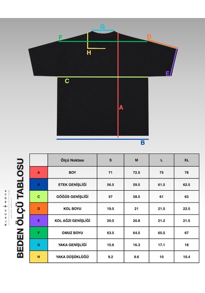 Black Nova Oversize Baskılı Unisex %100 Pamuk T-shirt Pop-up Monkey Siyah