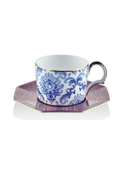 Lamedore Tea Delight Çay Fincanı Prussian Blue Blooming Baroque 1 Adet