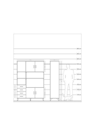 Hyperion Dolap 8 Raflı 4 Çekmeceli 4 Kapaklı 132x44x195 Antrasit-çam/antrasit Atlas Çam/antrasıt - Antrasıt Hyperion Dolap 8 Raflı 4 Çekmeceli 4 Kapaklı 132x44x195 Antrasit-çam/antrasit Atlas Çam/antrasıt - Antrasıt