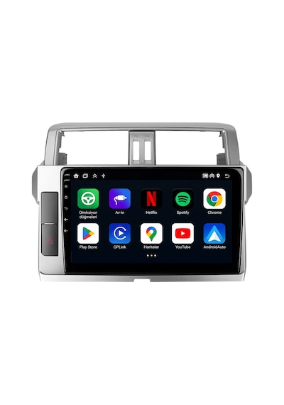 Toyota Land Cruiser Prado Android Multimedya 2014-2018 Carplay Android Auto 4gb Ram 32gb 10"