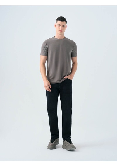 Loft Basic Haki Erkek T-shirt Lf2038850