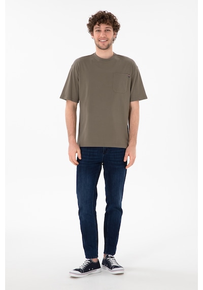 U.S. Polo Assn. Erkek Comfort Fit Bisiklet Yaka Vizon Tişört 50305990-VR052 U.S. Polo Assn. Erkek Comfort Fit Bisiklet Yaka Vizon Tişört 50305990-VR052