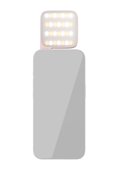 Aputure -- Amaran Go Magsafe Mobil Led Işık Pembe