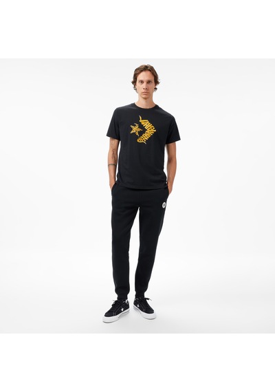 Converse Baskılı Erkek Siyah T-shirtcvm5t180