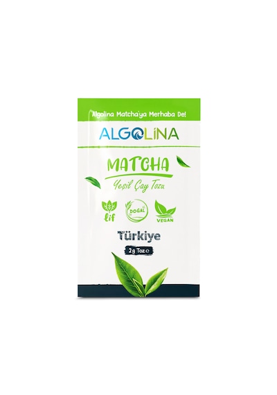 Algolina Matcha Çayı Saşe 2 x 30'lu