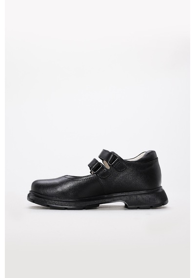 Fast Step Hakiki Deri Unisex Çocuk Casual Ayakkabı 006xca5001 Siyah