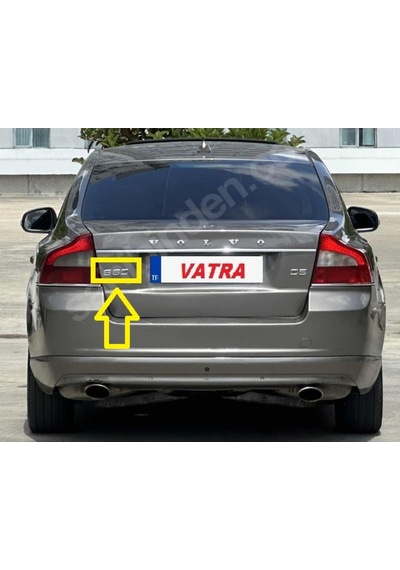 S80 2.4 D5 Premium 2006-2011 Uyumlu S80 Bagaj Yazısı