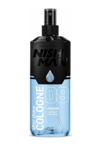 Nish Man 09 After Shave Tıraş Sonrası Kolonya - Marine 400 ML