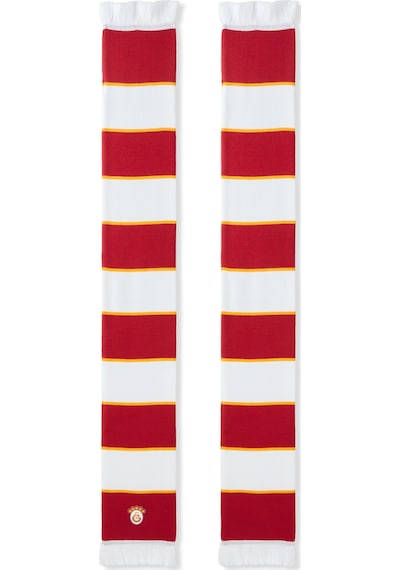 Gsstore Galatasaray 5 Yıldızlı Triko Atkı U252180 Beyaz