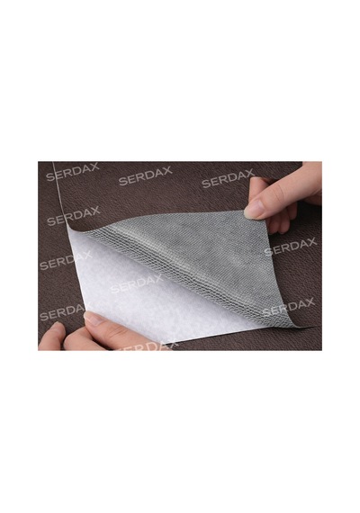 Extra Yapışkanlı Suni Deri - Koyu Kahve 70x150 Cm Kahverengi