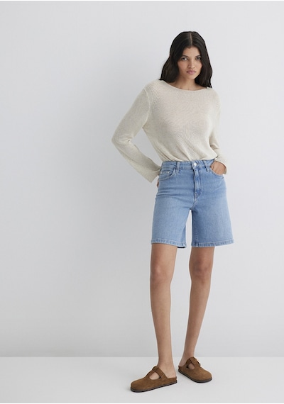 Mavi - Eliana Casual Açık Mavi Jean Şort 1411221-89750 Açık Mavi Mavi - Eliana Casual Açık Mavi Jean Şort 1411221-89750 Açık Mavi